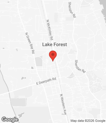 Map of Ferentino's Pizzeria - 842 N Western Ave, Lake Forest, IL, 60045, US